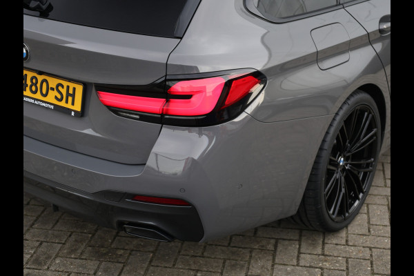 BMW 5 Serie Touring 530i High Executive M-Sport 20inch / Bernina Grau / Pano / Camera / Laser