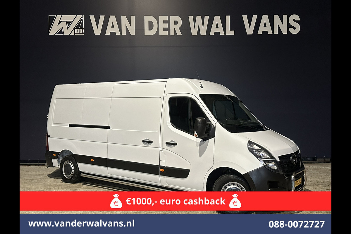 Opel Movano 2.3 CDTI L3H2 *PostNL inrichting* Euro6 Airco | Navigatie | Camera | Cruisecontrol | Parkeersensoren Doorloopdeur, 270 Gr. achterdeuren, Sidebars