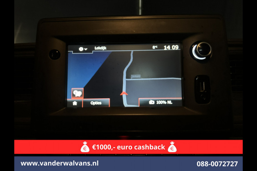Opel Movano 2.3 CDTI L3H2 *PostNL inrichting* Euro6 Airco | Navigatie | Camera | Cruisecontrol | Parkeersensoren Doorloopdeur, 270 Gr. achterdeuren, Sidebars
