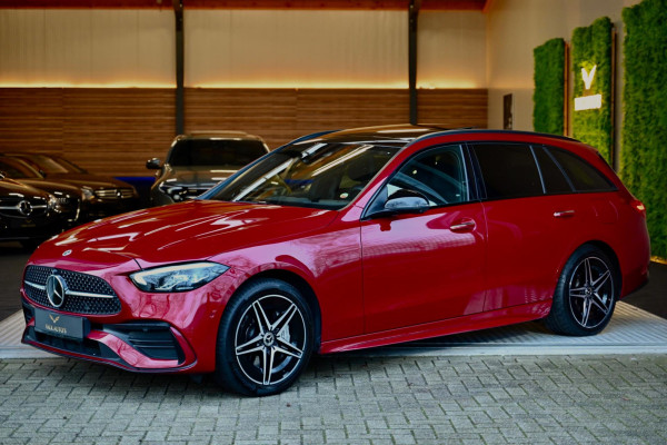 Mercedes-Benz C-Klasse Estate 300 e AMG Line - Stoelventilatie - Memory - Distronic - HUD - Volleer - Stuurverwarming - Trekhaak -
