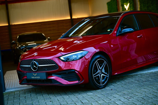Mercedes-Benz C-Klasse Estate 300 e AMG Line - Stoelventilatie - Memory - Distronic - HUD - Volleer - Stuurverwarming - Trekhaak -