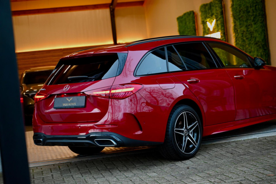 Mercedes-Benz C-Klasse Estate 300 e AMG Line - Stoelventilatie - Memory - Distronic - HUD - Volleer - Stuurverwarming - Trekhaak -