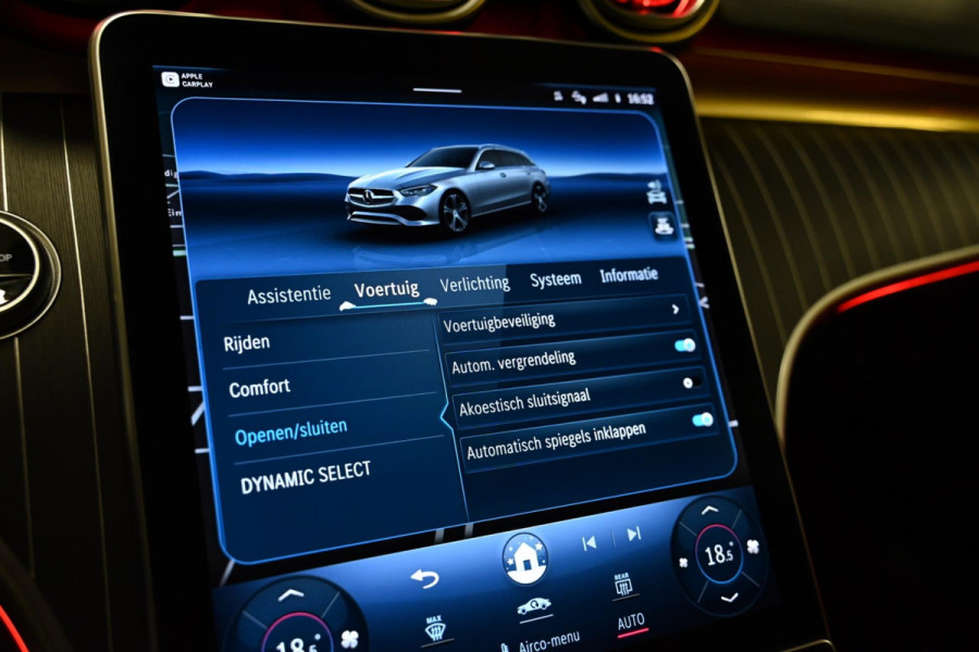 Mercedes-Benz C-Klasse Estate 300 e AMG Line - Stoelventilatie - Memory - Distronic - HUD - Volleer - Stuurverwarming - Trekhaak -