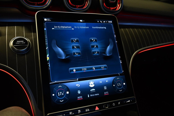 Mercedes-Benz C-Klasse Estate 300 e AMG Line - Stoelventilatie - Memory - Distronic - HUD - Volleer - Stuurverwarming - Trekhaak -