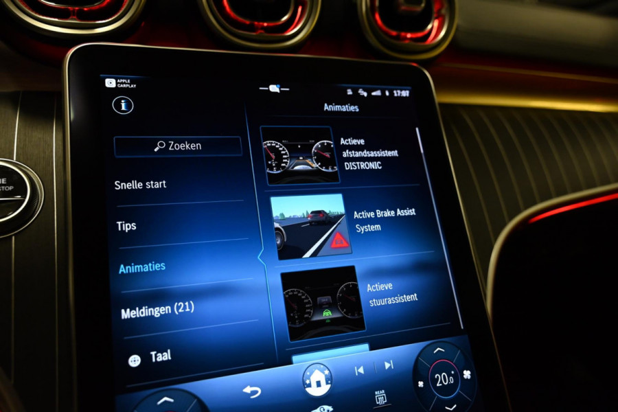 Mercedes-Benz C-Klasse Estate 300 e AMG Line - Stoelventilatie - Memory - Distronic - HUD - Volleer - Stuurverwarming - Trekhaak -