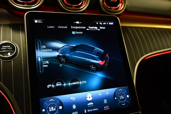 Mercedes-Benz C-Klasse Estate 300 e AMG Line - Stoelventilatie - Memory - Distronic - HUD - Volleer - Stuurverwarming - Trekhaak -