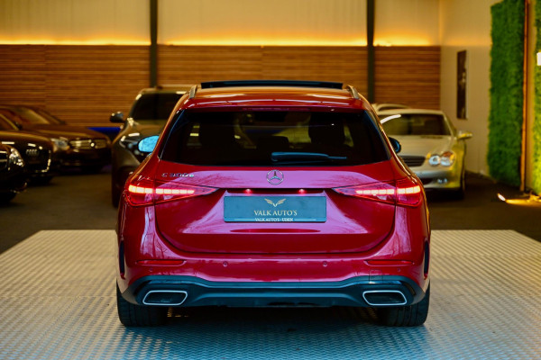 Mercedes-Benz C-Klasse Estate 300 e AMG Line - Stoelventilatie - Memory - Distronic - HUD - Volleer - Stuurverwarming - Trekhaak -