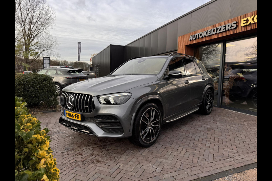 Mercedes-Benz GLE 450 4MATIC Premium Plus AMG Luchtvering Pano Treeplanken Navi Burmeister 22”