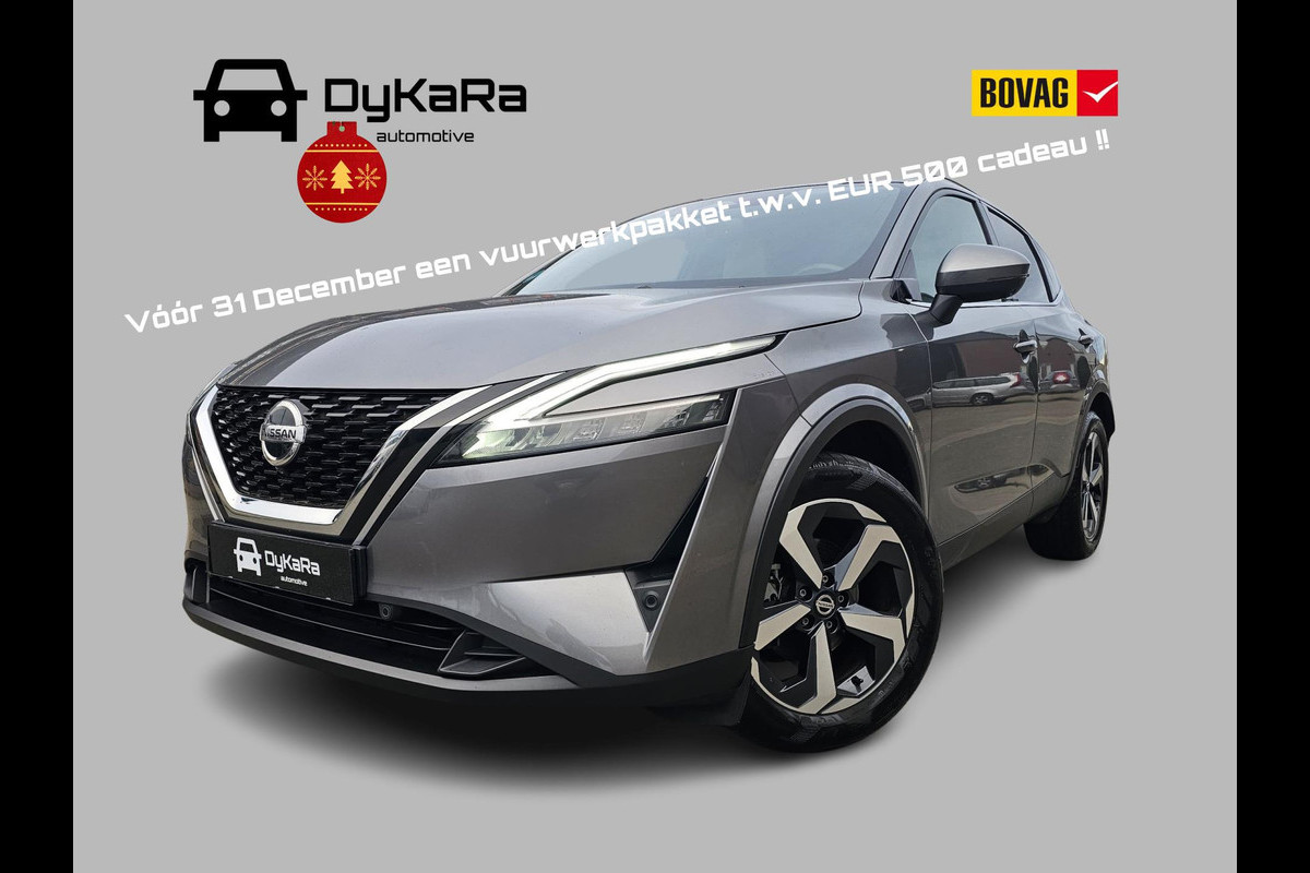 Nissan QASHQAI 1.3 MHEV Xtronic N-Connecta Led, Pano, Deels leder