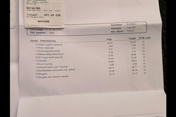 Fiat 500 0.9 TwinAir Turbo Sport 86PK Pano/Dak Apple/Carplay