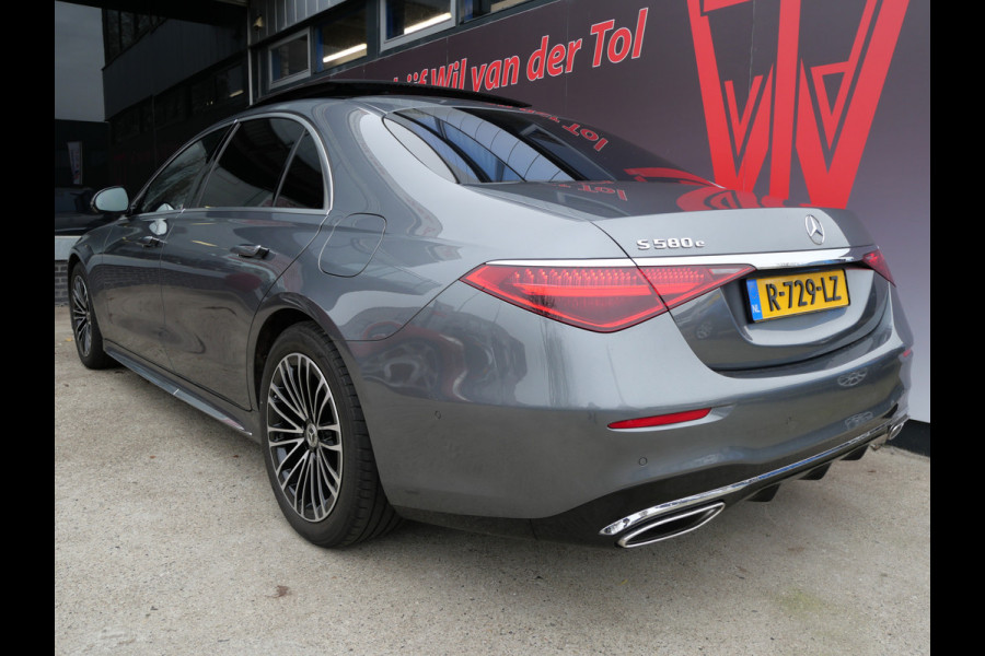 Mercedes-Benz S-Klasse 580e LANG AMG LINE | PANO | 3D | SOFTCLOSE | LUCHTVERING | MASSAGE!!