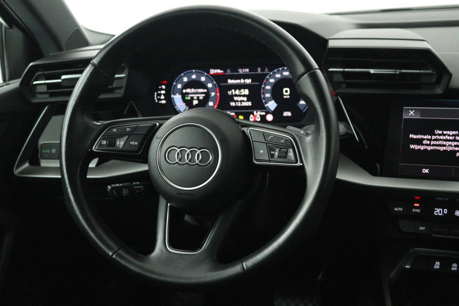 Audi A3 Sportback 30 TFSI Advanced edition (LANE-ASSIST, NAVIGATIE, CRUISE CONTROL ADAPTIEF, AUTOMAAT, PARKEERSENSOREN)