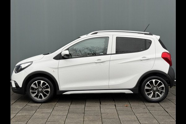 Opel KARL BWJ 2018 | 1.0 75PK Rocks Online Ed | LEER | STOEL&STUURWIEL VERW | NAVI | AIRCO | CARPLAY | PRIVACY GLASS | CRUISE