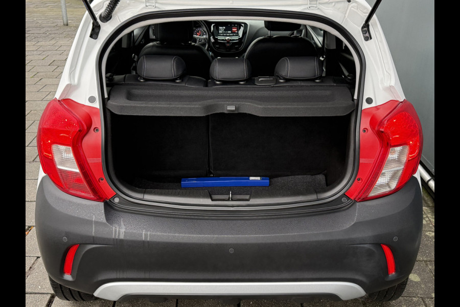 Opel KARL BWJ 2018 | 1.0 75PK Rocks Online Ed | LEER | STOEL&STUURWIEL VERW | NAVI | AIRCO | CARPLAY | PRIVACY GLASS | CRUISE