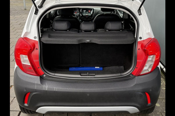 Opel KARL BWJ 2018 | 1.0 75PK Rocks Online Ed | LEER | STOEL&STUURWIEL VERW | NAVI | AIRCO | CARPLAY | PRIVACY GLASS | CRUISE