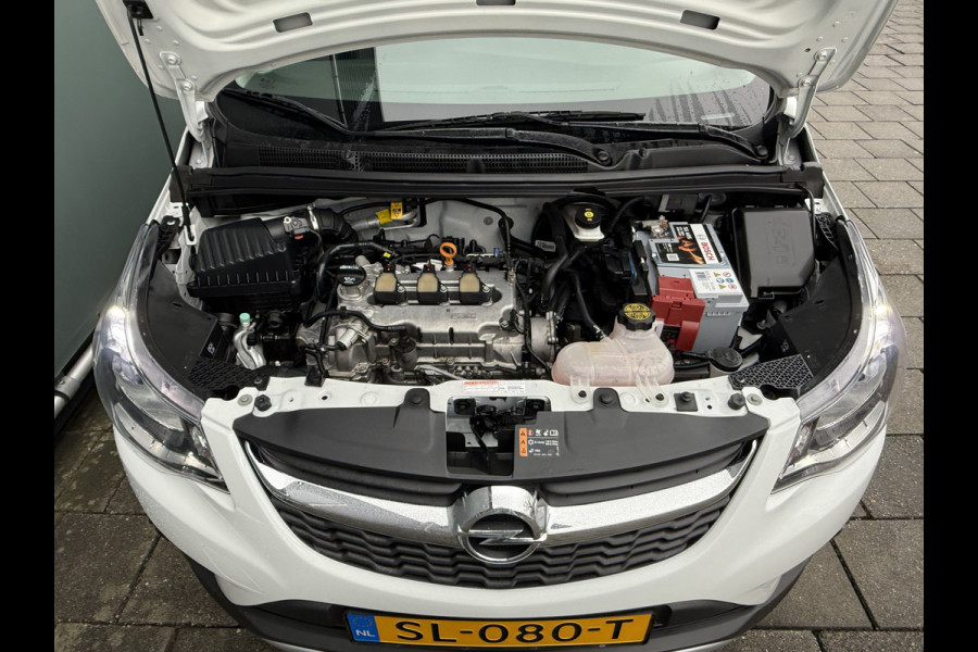 Opel KARL BWJ 2018 | 1.0 75PK Rocks Online Ed | LEER | STOEL&STUURWIEL VERW | NAVI | AIRCO | CARPLAY | PRIVACY GLASS | CRUISE