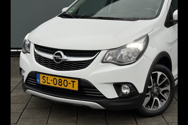 Opel KARL BWJ 2018 | 1.0 75PK Rocks Online Ed | LEER | STOEL&STUURWIEL VERW | NAVI | AIRCO | CARPLAY | PRIVACY GLASS | CRUISE