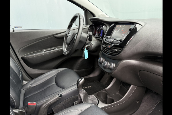 Opel KARL BWJ 2018 | 1.0 75PK Rocks Online Ed | LEER | STOEL&STUURWIEL VERW | NAVI | AIRCO | CARPLAY | PRIVACY GLASS | CRUISE