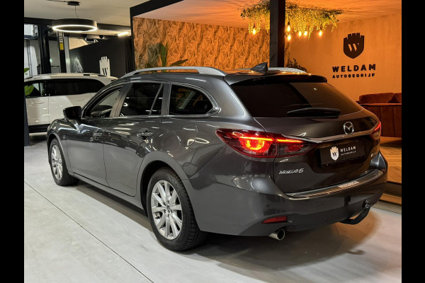 Mazda 6 2.0 SkyActiv-G 145 TS+ Garantie Trekhaak Carplay StoelVW Keyless Blindspot Cruise Clima Navi PDC Led Dab Rijklaar