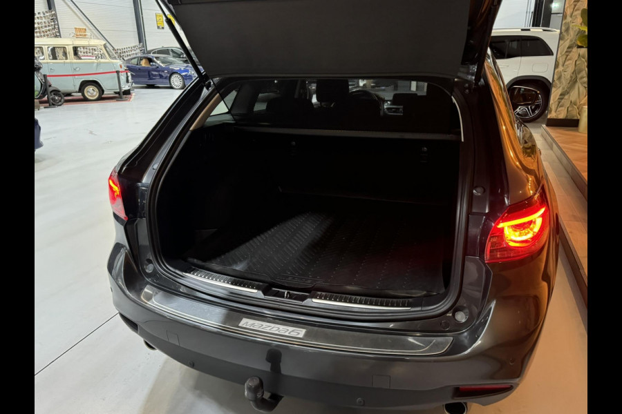 Mazda 6 2.0 SkyActiv-G 145 TS+ Garantie Trekhaak Carplay StoelVW Keyless Blindspot Cruise Clima Navi PDC Led Dab Rijklaar