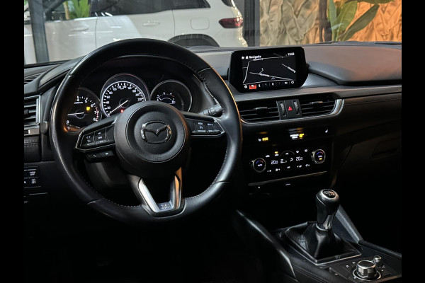 Mazda 6 2.0 SkyActiv-G 145 TS+ Garantie Trekhaak Carplay StoelVW Keyless Blindspot Cruise Clima Navi PDC Led Dab Rijklaar