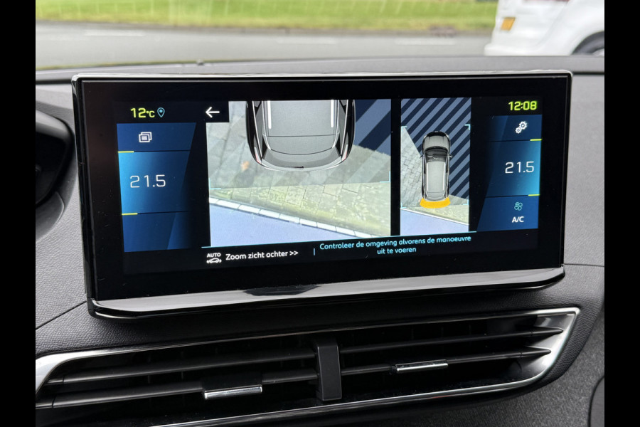 Peugeot 3008 BWJ 2022 | 1.6 HYbrid4 300PK Blue Allure | TREKHAAK | LEDER/STOF | CAMERA A | CLIMA | NAVI | CARPLAY | STOELVERW | PDC 2X |
