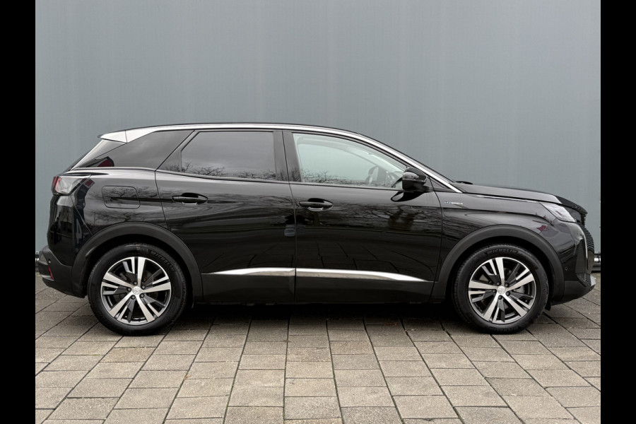 Peugeot 3008 BWJ 2022 | 1.6 HYbrid4 300PK Blue Allure | TREKHAAK | LEDER/STOF | CAMERA A | CLIMA | NAVI | CARPLAY | STOELVERW | PDC 2X |