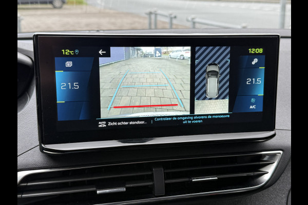 Peugeot 3008 BWJ 2022 | 1.6 HYbrid4 300PK Blue Allure | TREKHAAK | LEDER/STOF | CAMERA A | CLIMA | NAVI | CARPLAY | STOELVERW | PDC 2X |
