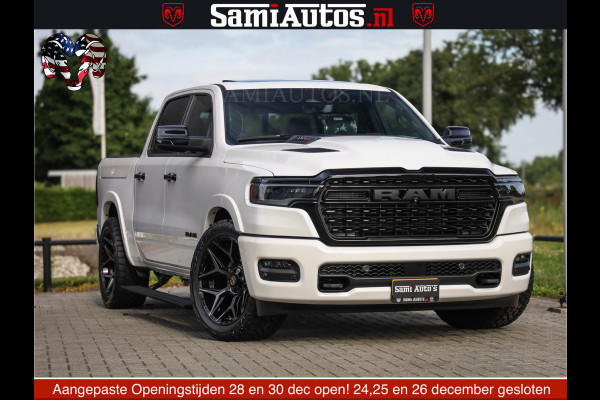 Dodge Ram 1500 Limited Night High Output 540HP 706Nm | Massage + Full Option | De Meest Luxe en Volle Pick-Up in zijn Klasse | Comfortabele Dubbele Cabine met Royale 5 Zitplaatsen | BPM vrij | Nu Leverbaar uit Voorraad | Voorraad Nr 2352 - 7649