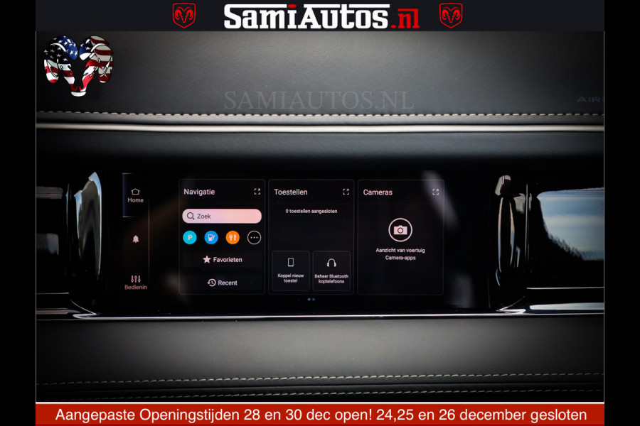 Dodge Ram 1500 Limited Night High Output 540HP 706Nm | Massage + Full Option | De Meest Luxe en Volle Pick-Up in zijn Klasse | Comfortabele Dubbele Cabine met Royale 5 Zitplaatsen | BPM vrij | Nu Leverbaar uit Voorraad | Voorraad Nr 2352 - 7649