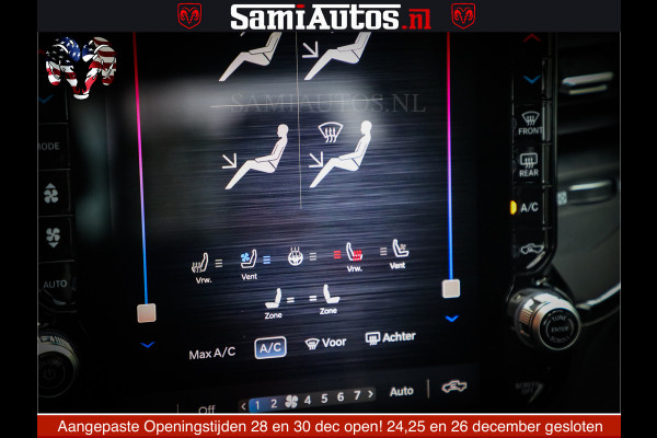 Dodge Ram 1500 Limited Night High Output 540HP 706Nm | Massage + Full Option | De Meest Luxe en Volle Pick-Up in zijn Klasse | Comfortabele Dubbele Cabine met Royale 5 Zitplaatsen | BPM vrij | Nu Leverbaar uit Voorraad | Voorraad Nr 2352 - 7649