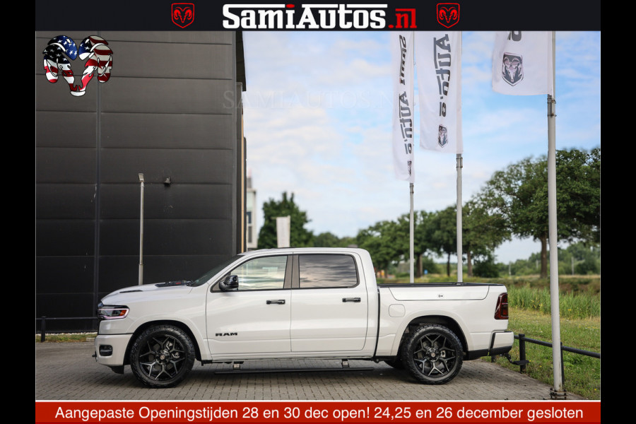 Dodge Ram 1500 Limited Night High Output 540HP 706Nm | Massage + Full Option | De Meest Luxe en Volle Pick-Up in zijn Klasse | Comfortabele Dubbele Cabine met Royale 5 Zitplaatsen | BPM vrij | Nu Leverbaar uit Voorraad | Voorraad Nr 2352 - 7649