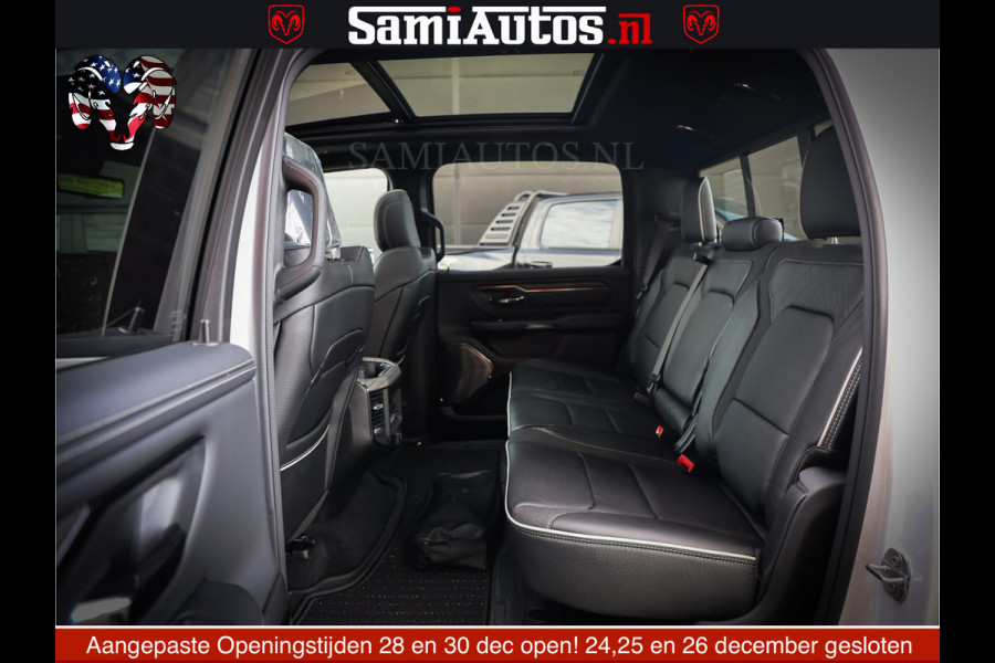 Dodge Ram 1500 Limited Night High Output 540HP 706Nm | Massage + Full Option | De Meest Luxe en Volle Pick-Up in zijn Klasse | Comfortabele Dubbele Cabine met Royale 5 Zitplaatsen | BPM vrij | Nu Leverbaar uit Voorraad | Voorraad Nr 2352 - 7649