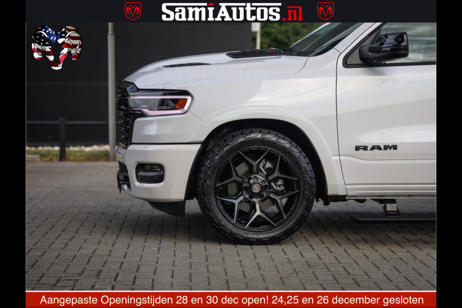 Dodge Ram 1500 Limited Night High Output 540HP 706Nm | Massage + Full Option | De Meest Luxe en Volle Pick-Up in zijn Klasse | Comfortabele Dubbele Cabine met Royale 5 Zitplaatsen | BPM vrij | Nu Leverbaar uit Voorraad | Voorraad Nr 2352 - 7649