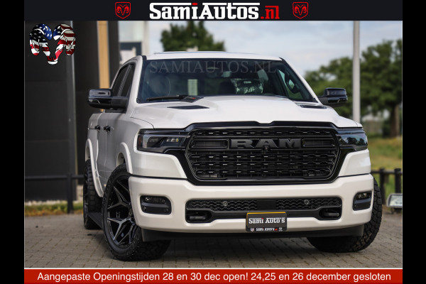 Dodge Ram 1500 Limited Night High Output 540HP 706Nm | Massage + Full Option | De Meest Luxe en Volle Pick-Up in zijn Klasse | Comfortabele Dubbele Cabine met Royale 5 Zitplaatsen | BPM vrij | Nu Leverbaar uit Voorraad | Voorraad Nr 2352 - 7649