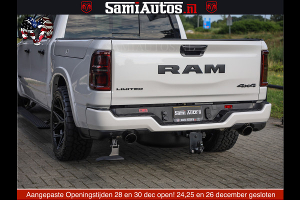 Dodge Ram 1500 Limited Night High Output 540HP 706Nm | Massage + Full Option | De Meest Luxe en Volle Pick-Up in zijn Klasse | Comfortabele Dubbele Cabine met Royale 5 Zitplaatsen | BPM vrij | Nu Leverbaar uit Voorraad | Voorraad Nr 2352 - 7649