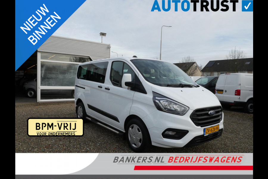 Ford Transit Custom 2.0 TDCI 110PK, L1H1, Airco, Combi-9 Persoons, Meerdere op voorraad