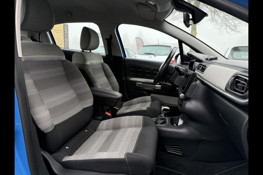 Citroën C3 1.2 PureTech S&S Feel 2e Eigenaar,Automaat,110pk,Dodehoekdetectie,Navi,Camera,Clima,Cruise,Pdc,Distributie vv 2023,Nieuwe Apk bij Aflevering