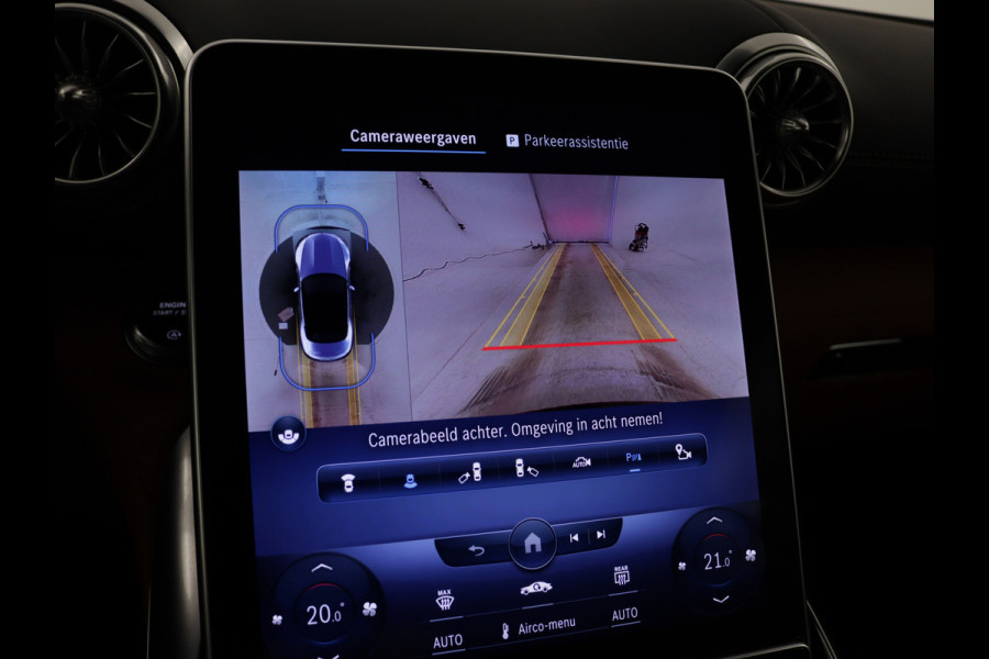 Mercedes-Benz SL-Klasse Roadster 43 | Premium Plus pakket | 21" AMG-velgen zwart | AMG Nightpakket | Rijassistentiepakket Plus | Head-up display | ENERGIZING-pakket plus | Burmester Sound systeem | Stoelventilatie voor | 360° camera |