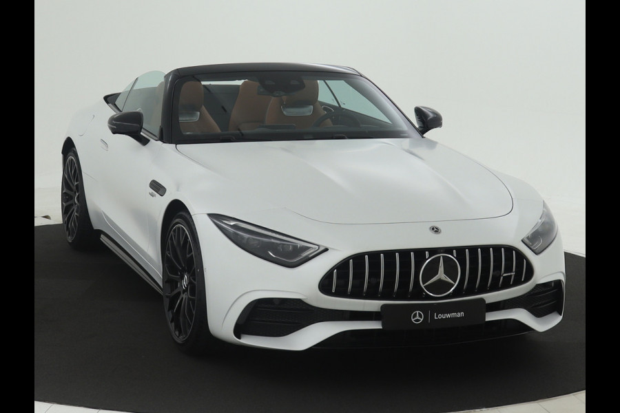 Mercedes-Benz SL-Klasse Roadster 43 | Premium Plus pakket | 21" AMG-velgen zwart | AMG Nightpakket | Rijassistentiepakket Plus | Head-up display | ENERGIZING-pakket plus | Burmester Sound systeem | Stoelventilatie voor | 360° camera |