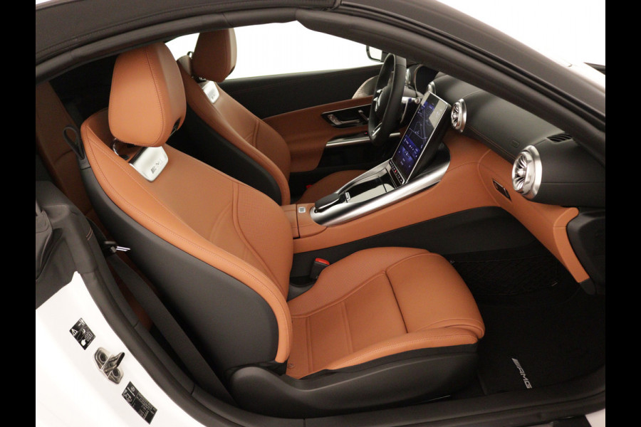 Mercedes-Benz SL-Klasse Roadster 43 | Premium Plus pakket | 21" AMG-velgen zwart | AMG Nightpakket | Rijassistentiepakket Plus | Head-up display | ENERGIZING-pakket plus | Burmester Sound systeem | Stoelventilatie voor | 360° camera |