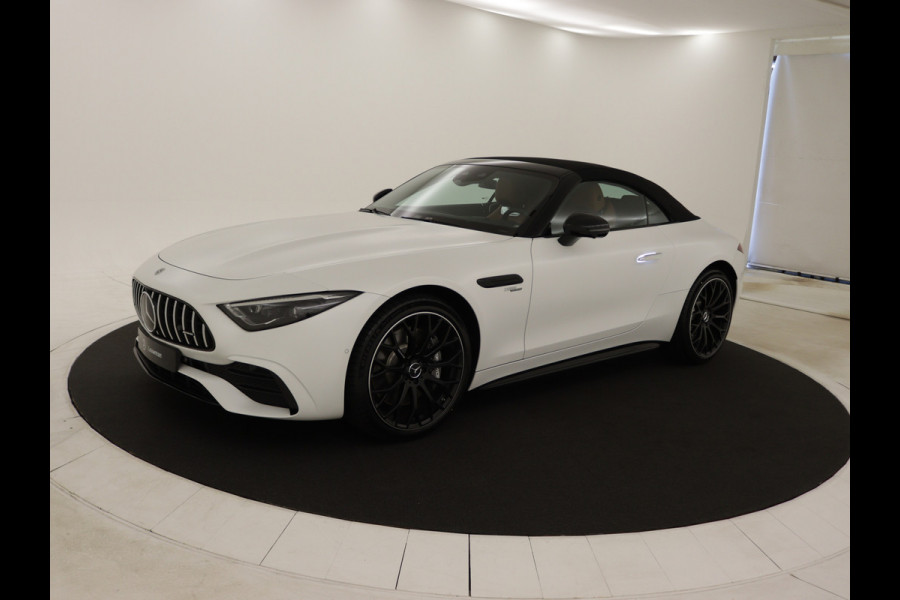 Mercedes-Benz SL-Klasse Roadster 43 | Premium Plus pakket | 21" AMG-velgen zwart | AMG Nightpakket | Rijassistentiepakket Plus | Head-up display | ENERGIZING-pakket plus | Burmester Sound systeem | Stoelventilatie voor | 360° camera |