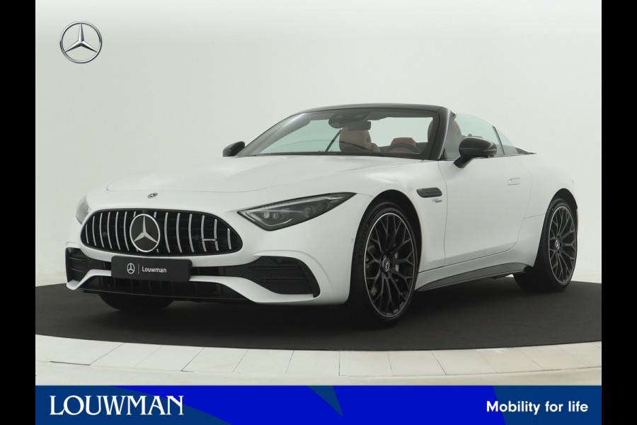 Mercedes-Benz SL-Klasse Roadster 43 | Premium Plus pakket | 21" AMG-velgen zwart | AMG Nightpakket | Rijassistentiepakket Plus | Head-up display | ENERGIZING-pakket plus | Burmester Sound systeem | Stoelventilatie voor | 360° camera |