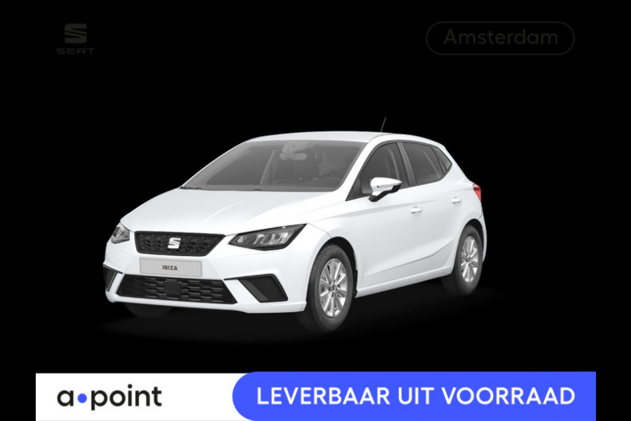 Seat Ibiza 1.0 EcoTSI Style | Trekhaakvoorbereiding | Glacial White Metallic