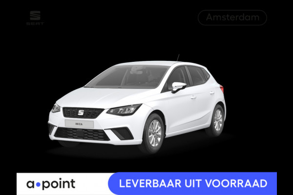 Seat Ibiza 1.0 EcoTSI Style | Trekhaakvoorbereiding | Glacial White Metallic
