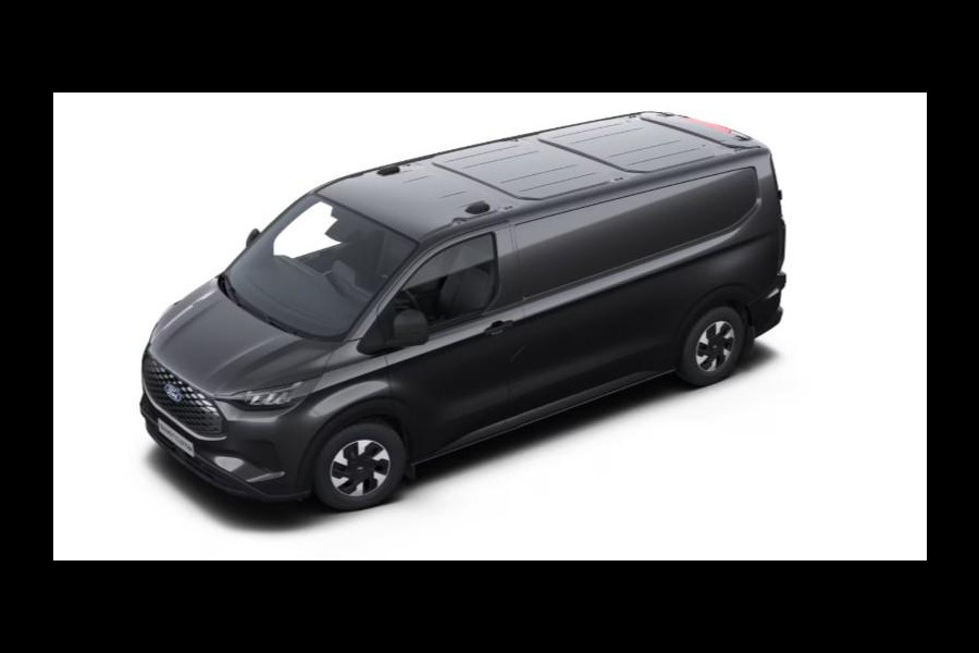 Ford E-Transit Custom 340 L2H1 Trend 65 kWh 218pk | Ford 8-weg verstelbare en verwarmbare bestuurdersstoel met armsteun (i.c.m. bijrijdersbank) | 13 polige trekhaak met Trailer Sway Control | Centrale dubbele vergrendeling | Driver Assistance Pack Premium | 2 AGM accus| 3-fase oplaadkabel | Vehicle Integration System