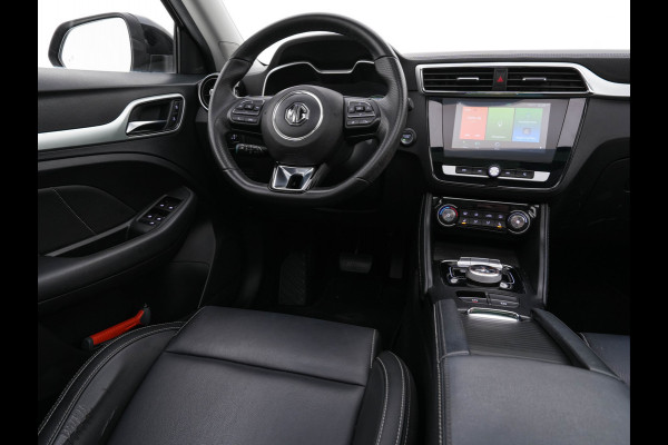 MG ZS EV Luxury 45 kWh { SOH-90%} (INCL-BTW) *PANO | LEATHER | CCS-FASTLOADER | KEYLESS | NAVI-FULLMAP | ADAPTIVE-CRUISE | CAMERA | CARPLAY | DAB | LANE-ASSIST | SPORT-SEATS | 17"ALU*