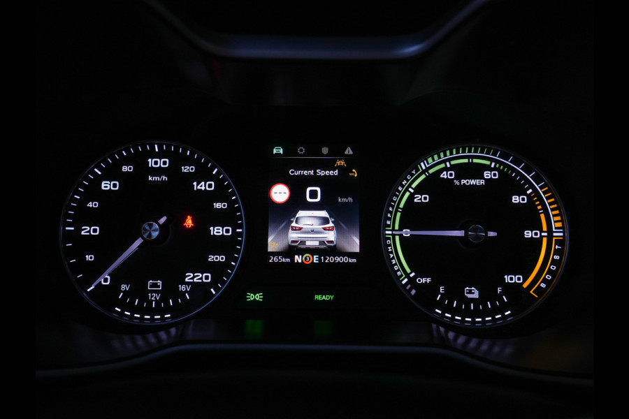 MG ZS EV Luxury 45 kWh { SOH-90%} (INCL-BTW) *PANO | LEATHER | CCS-FASTLOADER | KEYLESS | NAVI-FULLMAP | ADAPTIVE-CRUISE | CAMERA | CARPLAY | DAB | LANE-ASSIST | SPORT-SEATS | 17"ALU*
