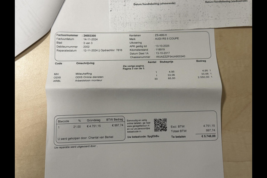 Audi RS5 Coupé 2.9 TFSI RS5 Quattro | Panoramadak | 360* Camera | RS Dynamic | Head-Up | Bang & Olufsen |