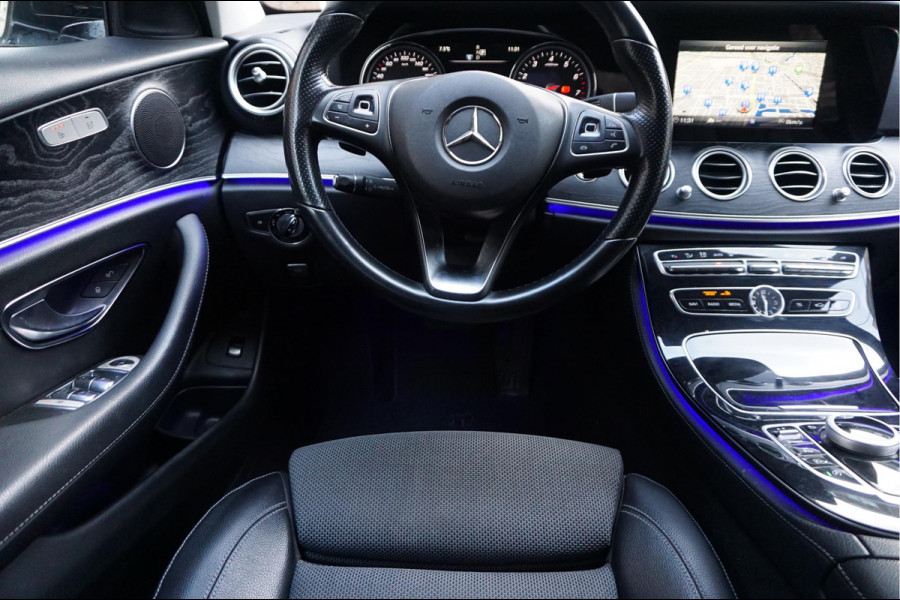Mercedes-Benz E-Klasse 200 Business Solution | Sfeer | 19inch | Camera | LED pakket | Leer | Uitmuntend onderhouden